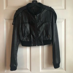 BCBGMAXAZRIA Leather Jacket